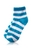 Accessories Mistle-toes Shea Infused Lounge Socks Blue Stripe