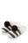 Accessories Mistle-Toes Slippers - Small/Medium Gray Stripe