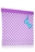Accessories Travel Pouch Purple Gingham