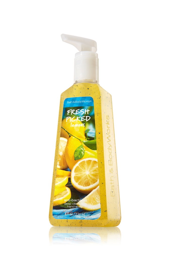 Bath & Body Works Fresh Picked Lemon AntiBacterial Deep Cleansing Hand