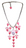 "I LOVE YOU"/"I HATE YOU" MULTICHARM WATERFALL NECKLACE