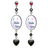 "I HATE YOU" DROP EARRINGS