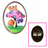 "ACID ALICE" LUCITE CAMEO MOD RING