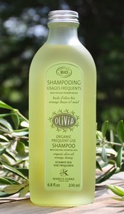 organic shampoo olive orange sweet honey provence oil line