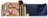 Cyber Eyes Navy Clutch