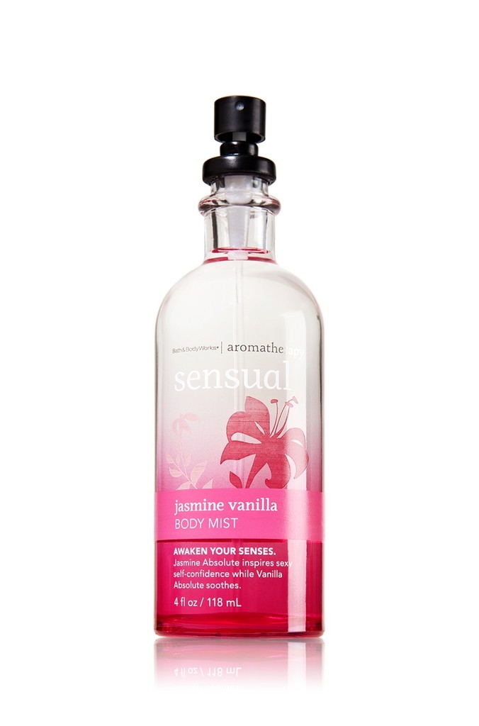 Bath & Body Works Sensual Jasmine Vanilla Aromatherapy Body Mist