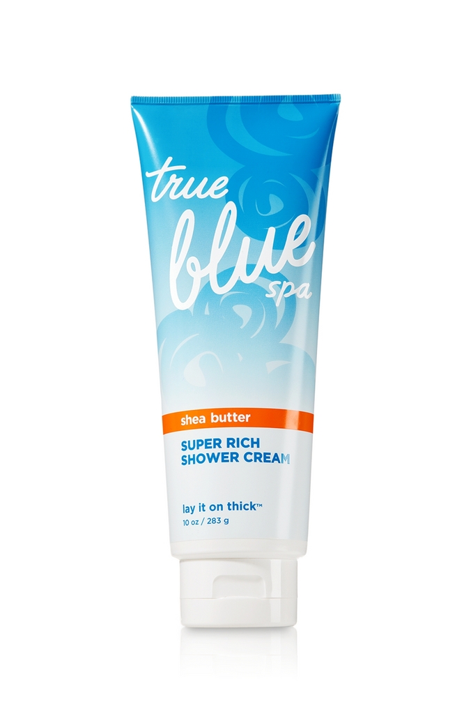 Bath & Body Works True Blue Spa Super Rich Shower Cream - Lay It On Thick™ - 10 oz.