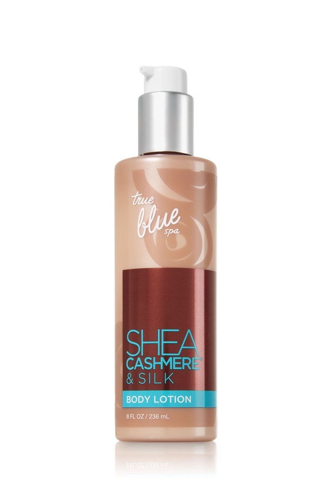 Bath & Body Works True Blue Spa Shea Cashmere & Silk Body Lotion