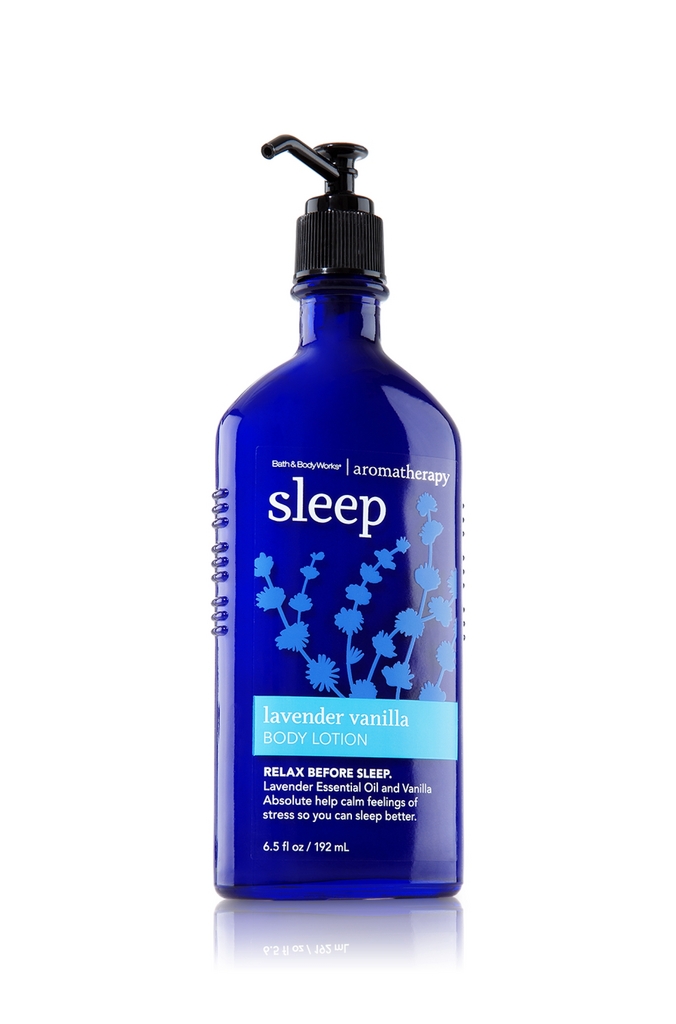 Bath & Body Works Sleep - Lavender Vanilla Aromatherapy Body Lotion