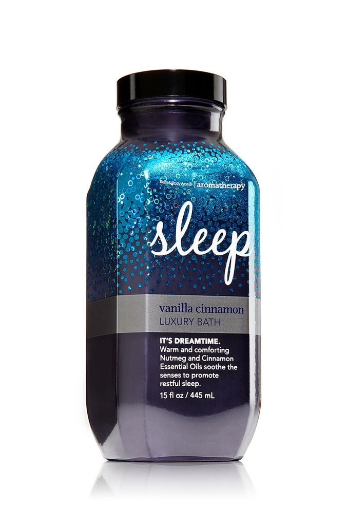 Bath And Body Works Sleep Vanilla Cinnamon Aromatherapy Luxury Bubble