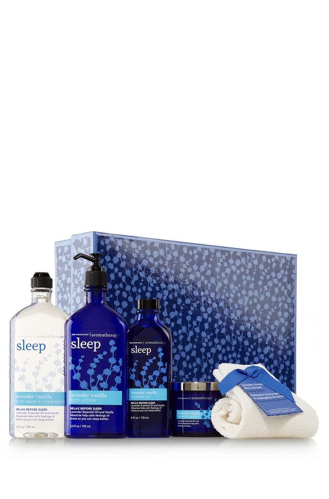 Bath & Body Works Sleep Lavender Vanilla Aromatherapy Goodnight Large