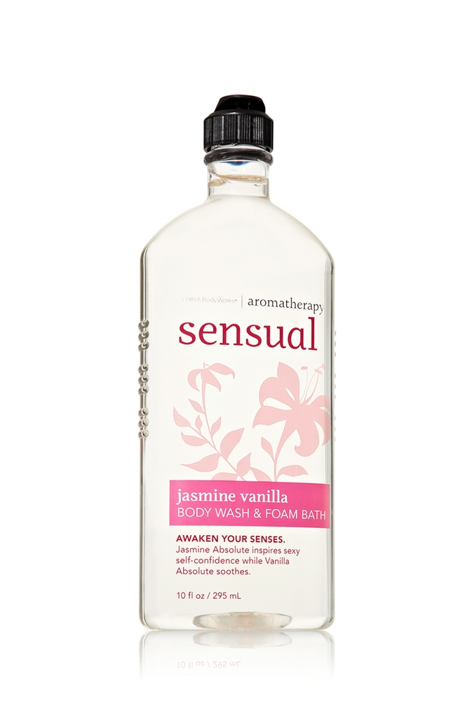 Bath & Body Works Sensual Jasmine Vanilla Aromatherapy Body Wash