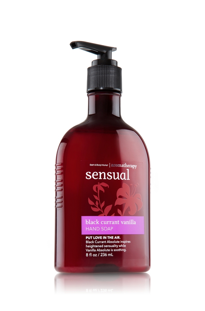 Bath & Body Works Sensual Black Currant Vanilla Aromatherapy Hand