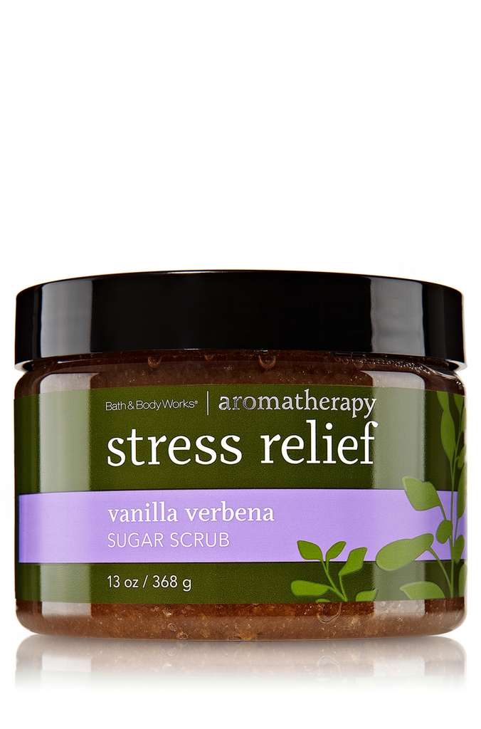 Bath & Body Works Stress Relief Vanilla Verbena Aromatherapy Sugar