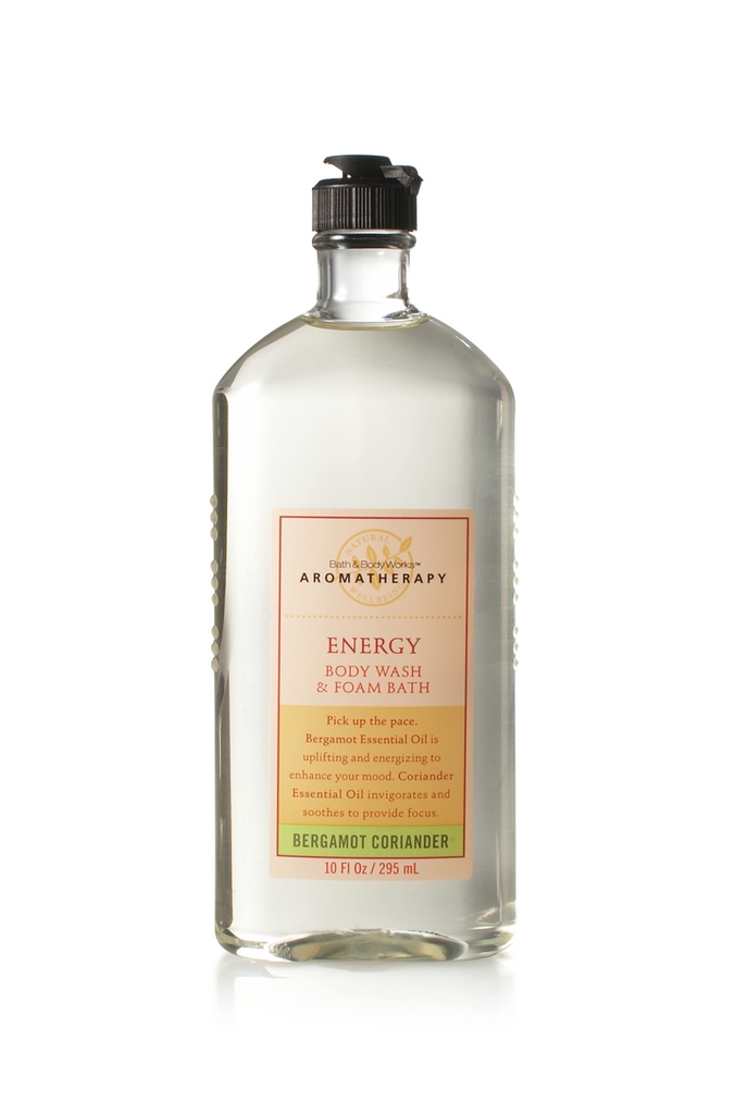 Bath & Body Works Energy - Bergamot Coriander Aromatherapy CLASSICS Body Wash & Foam Bath