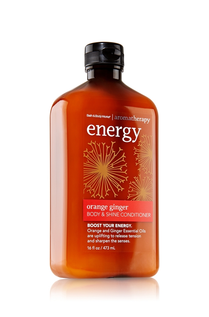 Bath & Body Works Energy - Orange Ginger Aromatherapy Body & Shine Conditioner