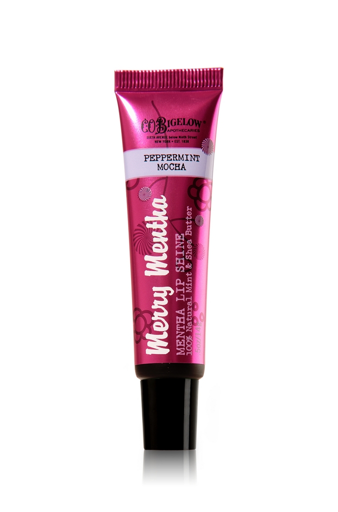 Bath & Body Works Peppermint Mocha C.O. Bigelow Merry Mentha Lip Shine