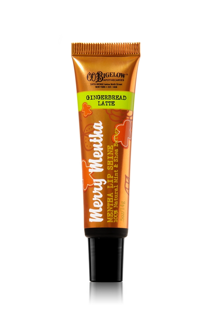 Bath & Body Works Gingerbread Latte C.O. Bigelow Merry Mentha Lip Shine