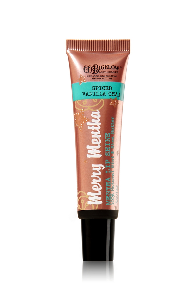 Bath & Body Works Spiced Vanilla Chai C.O. Bigelow Merry Mentha Lip Shine