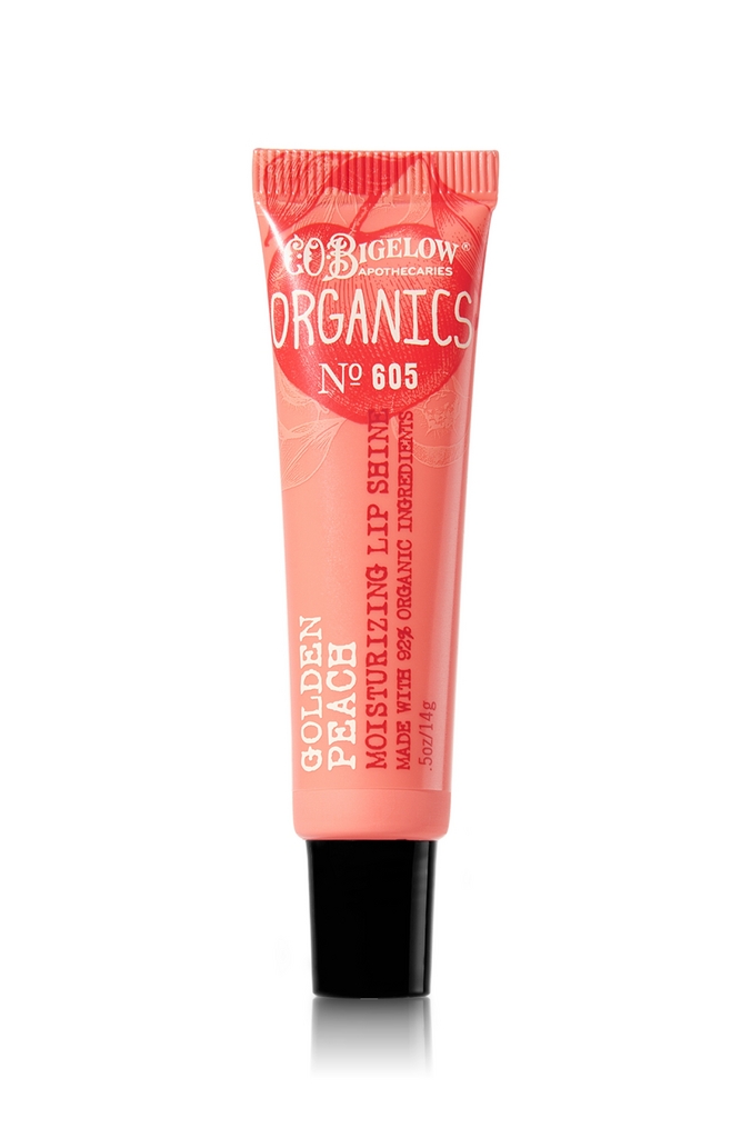 Bath & Body Works Golden Peach C.O. Bigelow Organics Moisturizing Lip Shine