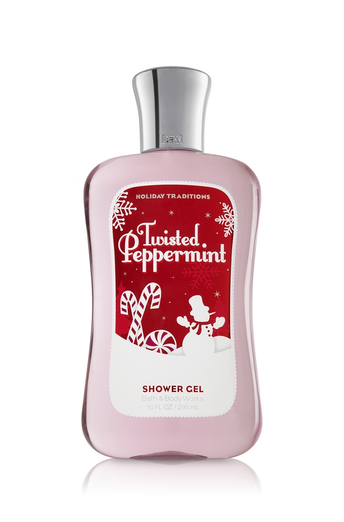 Bath & Body Works Twisted Peppermint Signature Collection Shower Gel