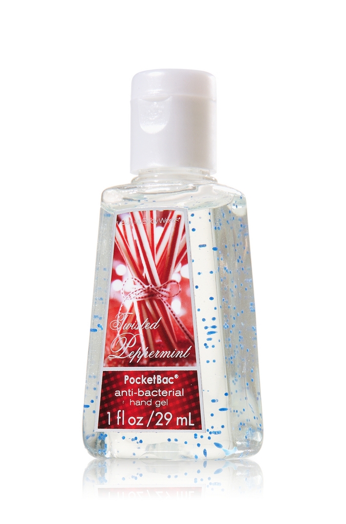 twisted peppermint hand sanitizer bath and body works