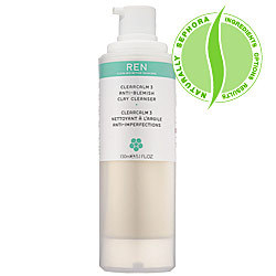 REN ClearCalm 3 Anti-Blemish Clay Cleanser