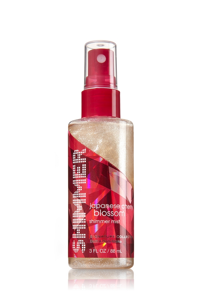 Bath & Body Works Japanese Cherry Blossom Signature Collection Mini Shimmer Mist