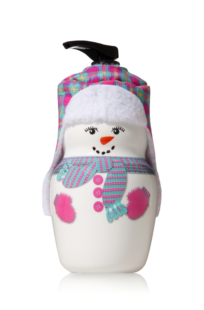 Bath & Body Works Pink SugarPlum Anti-Bacterial Snow Woman Hand Soap