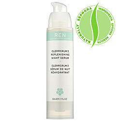 REN ClearCalm 3 Replenishing Night Serum