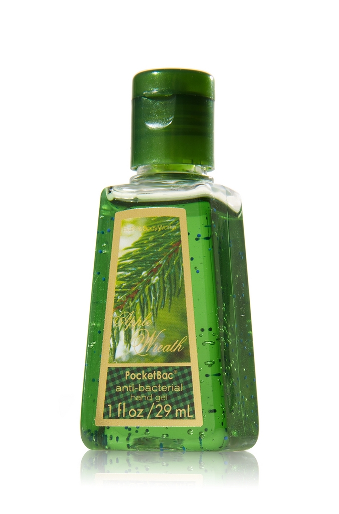 Bath & Body Works Apple Wreath Anti-Bacterial PocketBac® Sanitizing Hand Gel