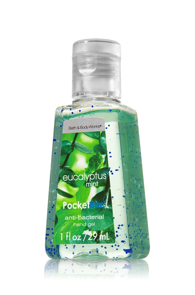 Bath & Body Works Eucalyptus Mint Anti-Bacterial Pocketbac® Sanitizing Hand Gel
