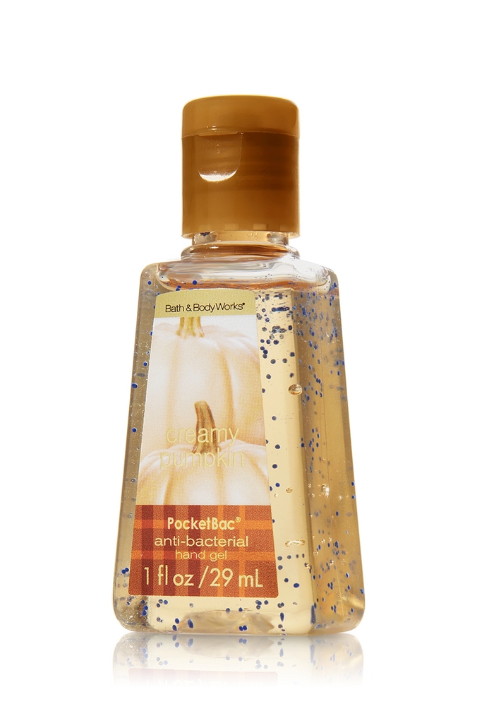 Bath & Body Works Creamy Pumpkin Anti-Bacterial PocketBac® Sanitizing Hand Gel