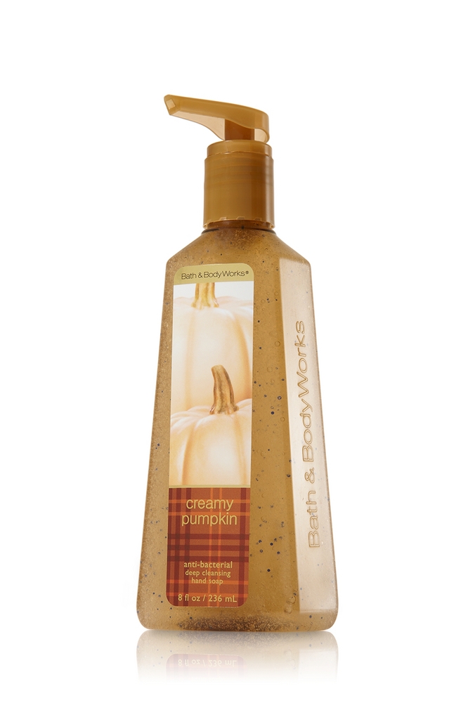 Bath & Body Works Creamy Pumpkin Anti-Bacterial Deep Cleansing Hand Soap
