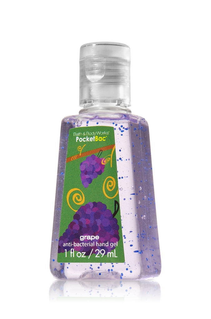 Bath & Body Works Grape Anti-Bacterial PocketBac® Sanitizing Hand Gel