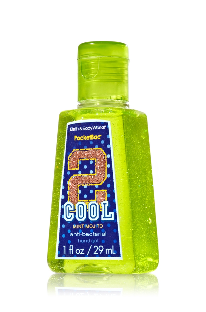 Bath & Body Works 2 coolMint Mojito Anti-Bacterial Pocketbac® Sanitizing Hand Gel