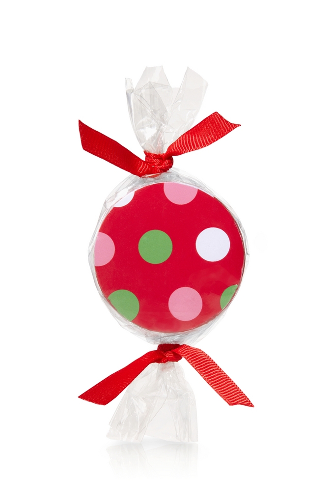 Bath & Body Works Accessories Expandable Washcloth Polka Dots