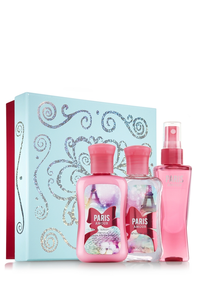 Bath & Body Works Paris Amour Signature Collection Mini Signature Gift Set