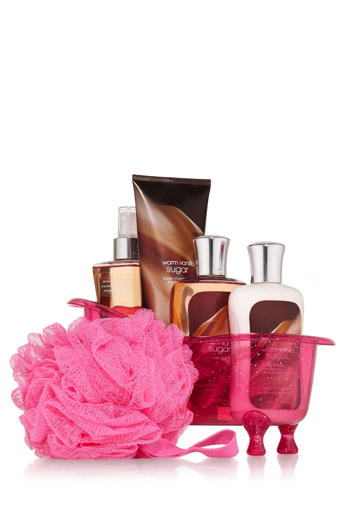 Bath & Body Works Warm Vanilla Sugar® Signature Collection Splish Splash Gift Set