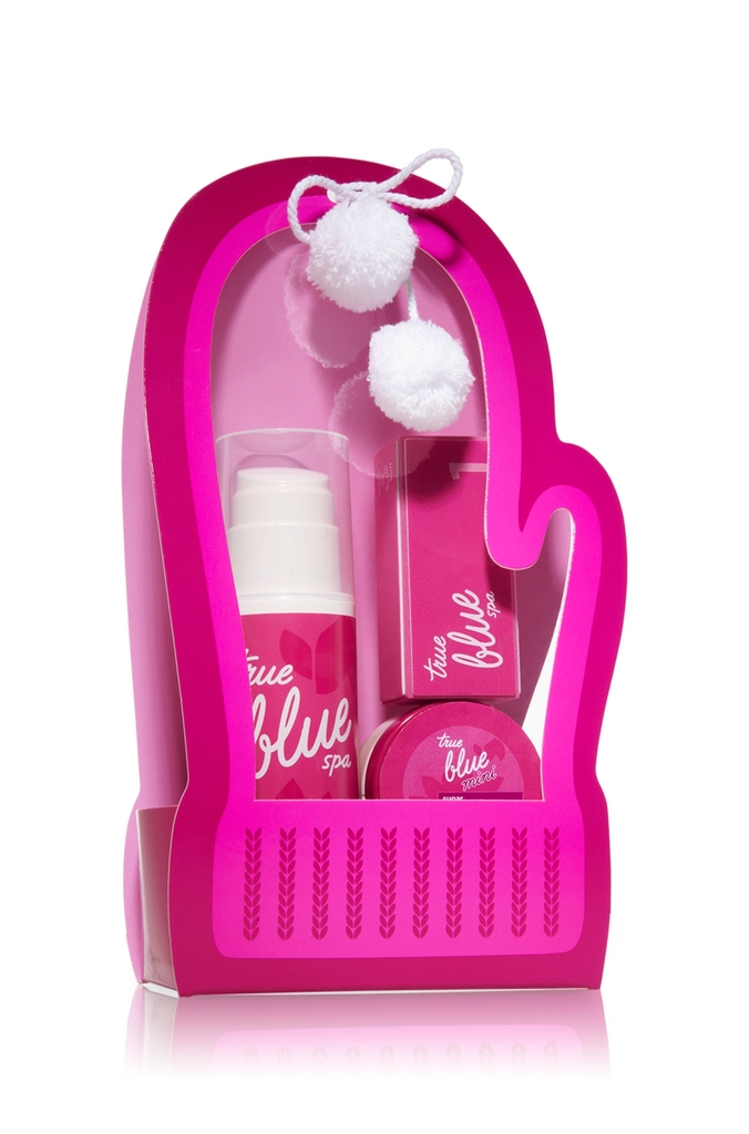 Bath & Body Works True Blue Spa Hand Gift Set.