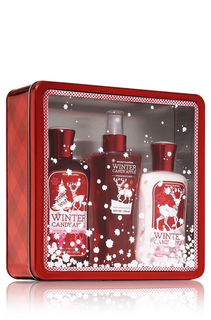 Bath & Body Works Winter Candy Apple Signature Collection Holiday