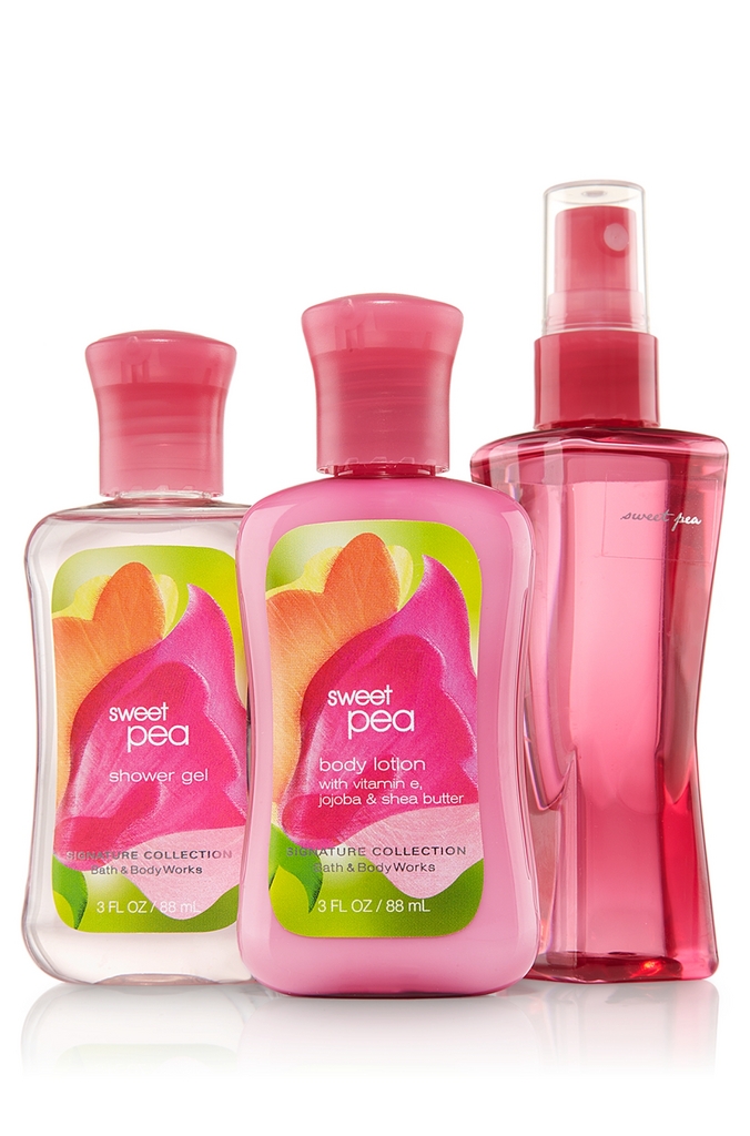 Bath & Body Works Sweet Pea® Signature Collection Travel-Size Bundle