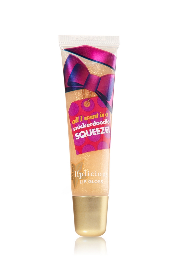 Bath & Body Works Snickerdoodle Squeeze Liplicious All I Want Lip Gloss
