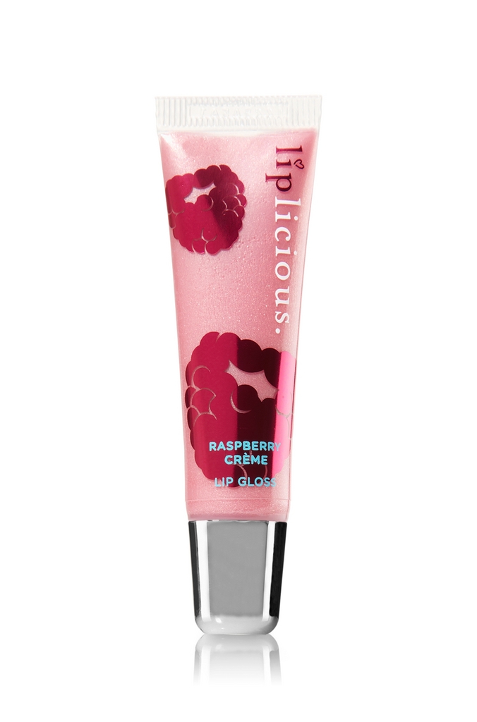Bath & Body Works Raspberry Crème Liplicious Seasonal Core Lip Gloss