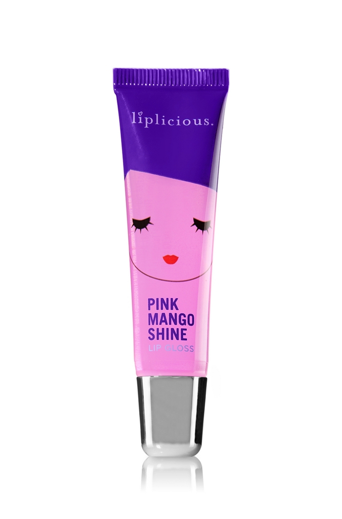 Bath & Body Works Pink Mango Shine Liplicious Viva Pop Lip Gloss