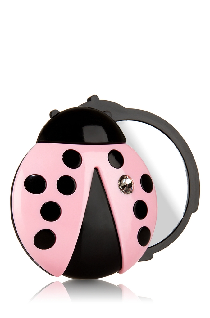 Bath & Body Works Accessories Lady Bug Mirror Pink