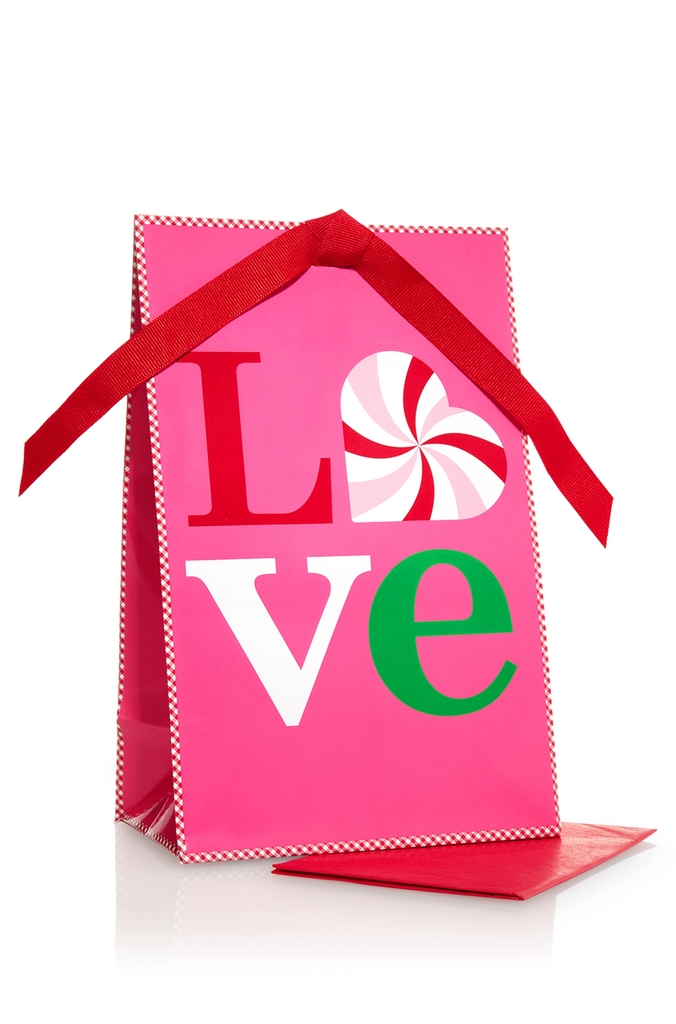 Bath & Body Works Accessories Small Gift Bag Pink Love