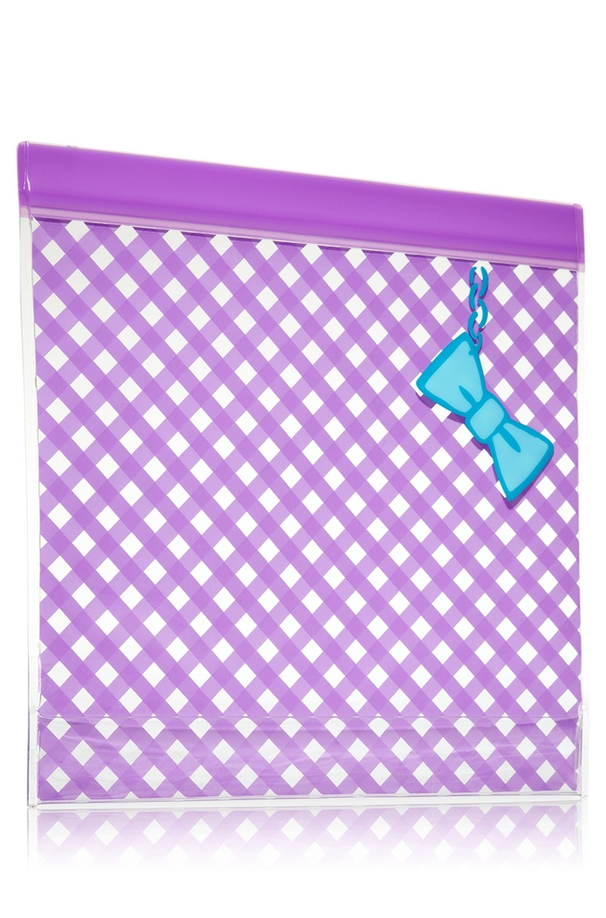 Bath & Body Works Accessories Travel Pouch Purple Gingham