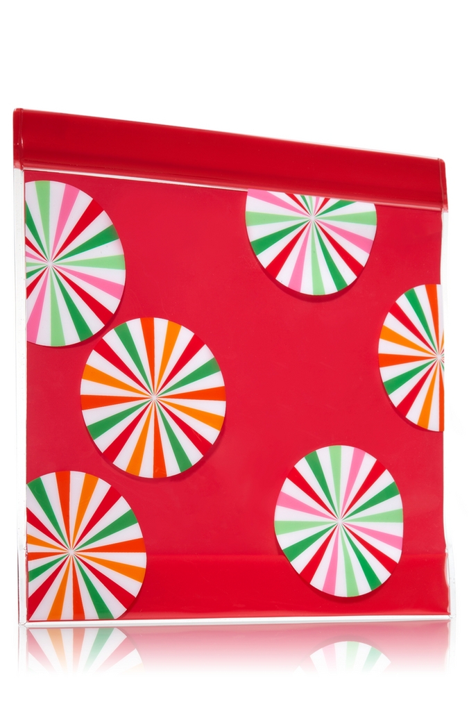 Bath & Body Works Accessories Travel Pouch Red Swirls