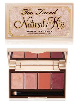 Too Faced Natural Kiss Neutral Color Lip Collection